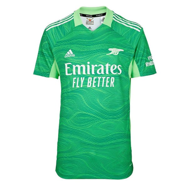 Tailandia Camiseta Arsenal Portero 2021-2022 Verde